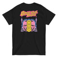 open your mind t shirt black back design