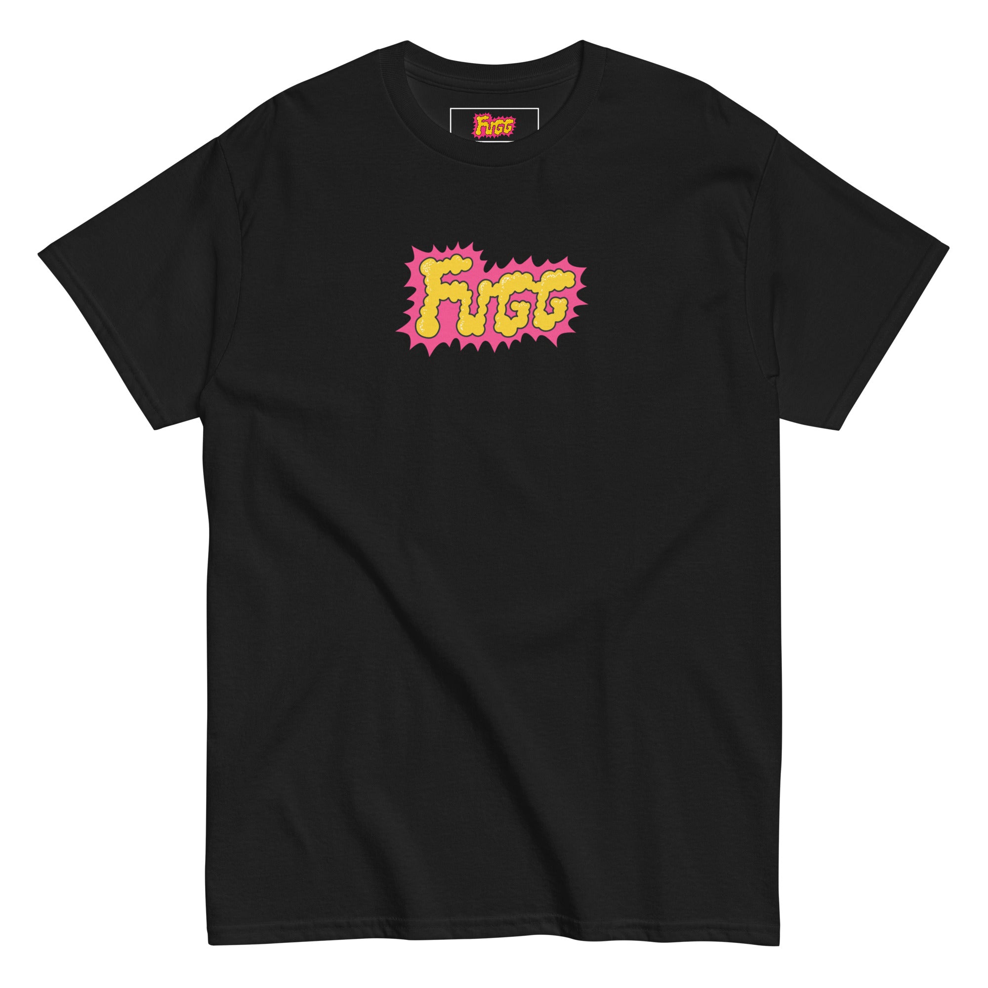 open your mind t shirt black front graphic