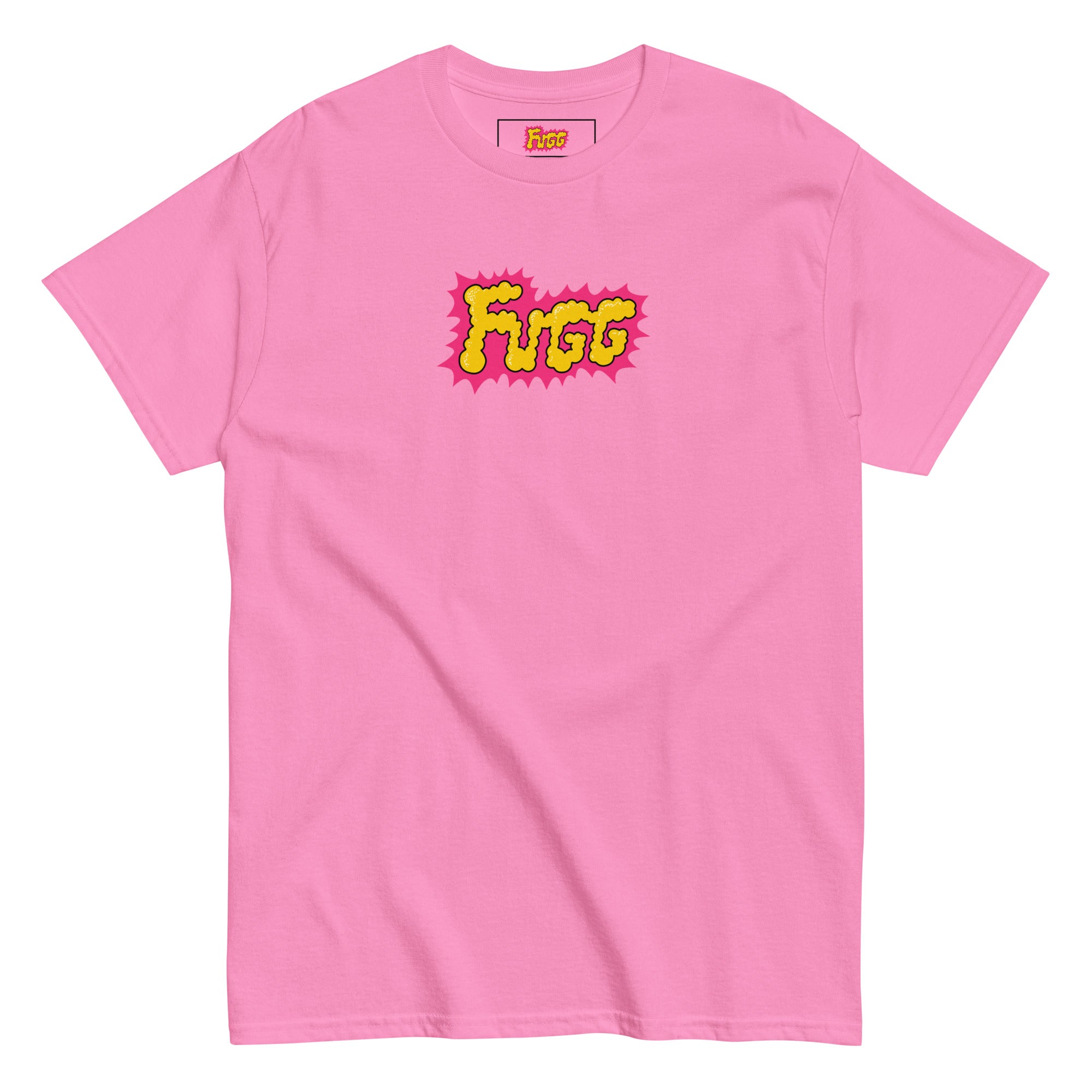 open your mind t shirt pink front graphic