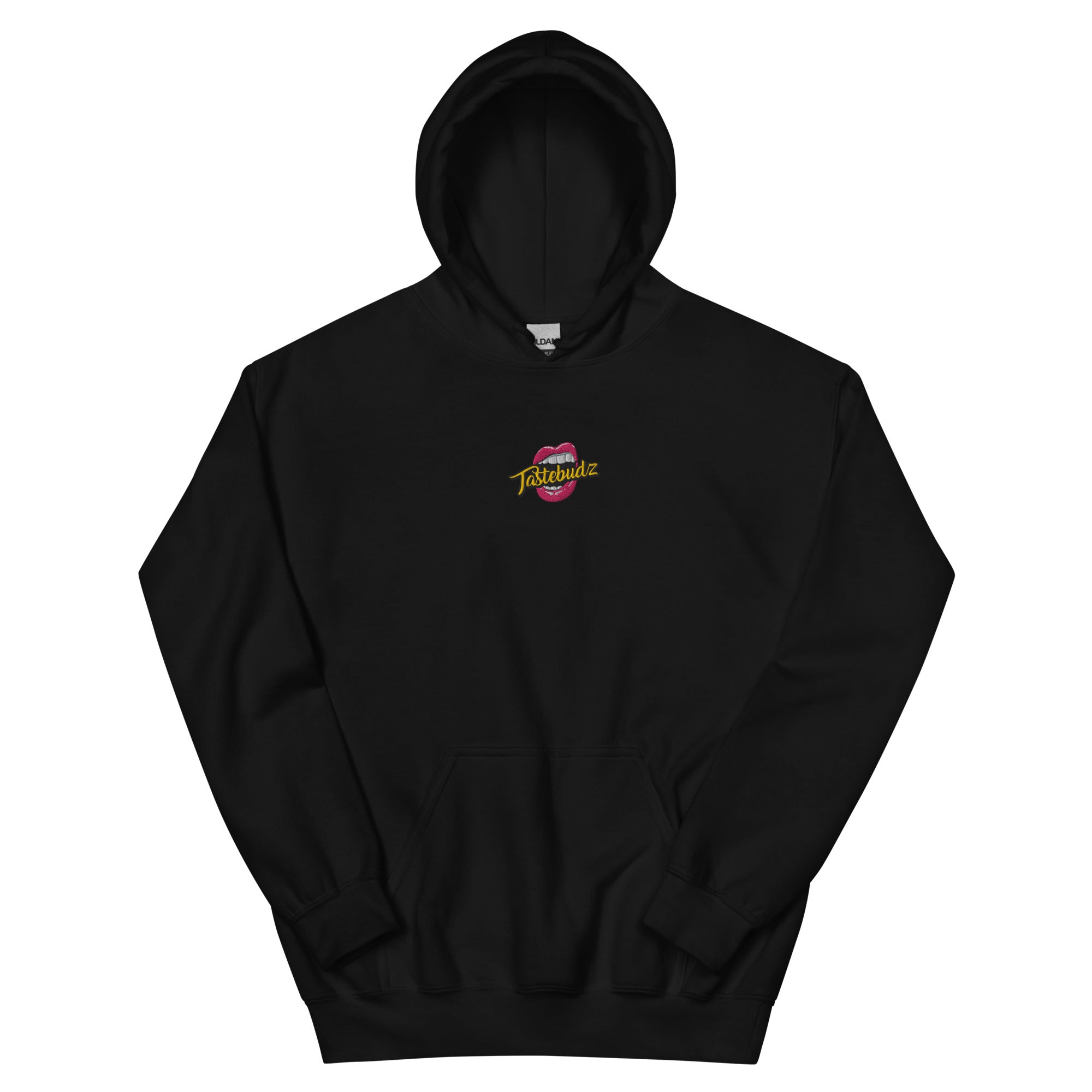 tastebudz hoodie official logo black