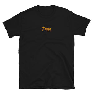 Fugg Flames embroidered Short-Sleeve Unisex T-Shirt