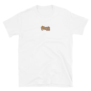 Fugg Flames embroidered Short-Sleeve Unisex T-Shirt