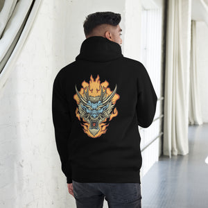 Fugg Flames Dragon Unisex Hoodie