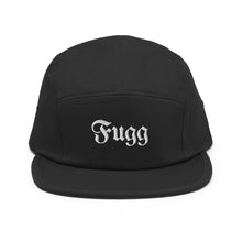 Load image into Gallery viewer, Fugg Originals Embroidered Five Panel Cap (Black)