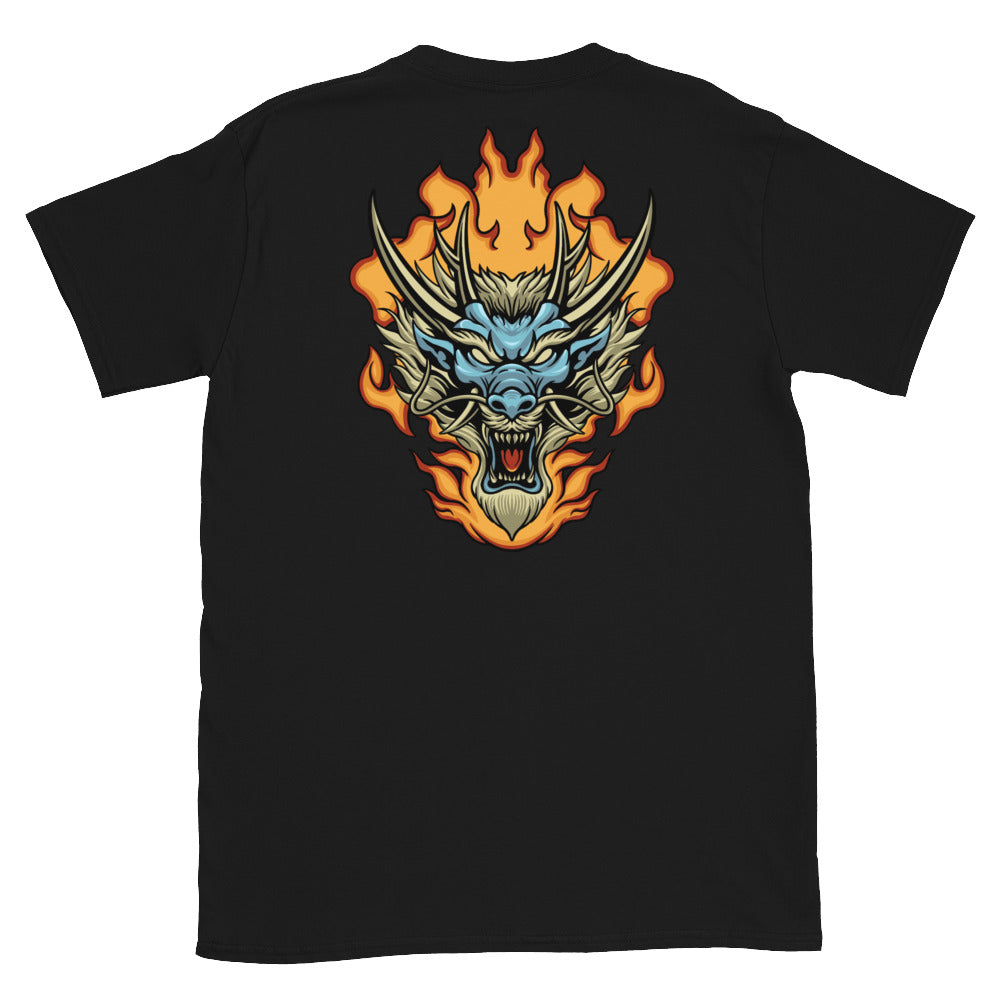 Fugg Flames Dragon Short-Sleeve Unisex T-Shirt